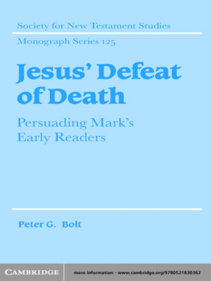 cover image of Jesus' Defeat of Death